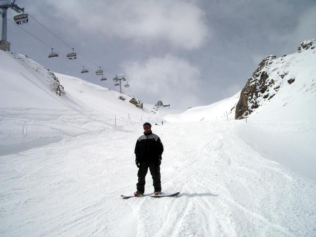 Markus auf der Piste 63 (10. Apr.)
