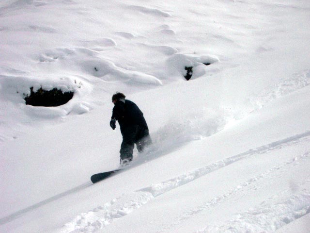 Markus neben Piste 35 (11. Apr.)