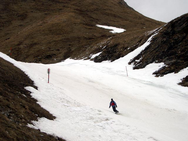 Markus auf der Piste 80 (13. Apr.)