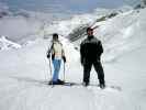 Mama und Markus auf der Piste 21 (11. Apr.)