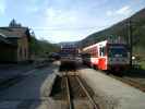 5090 013-3 als R 6914 und 5090 012-5 als R 6915 im Bahnhof Großhollenstein