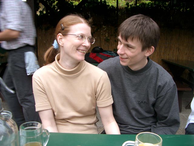 Doris und Andreas im Sch&uuml;bel-Auer
