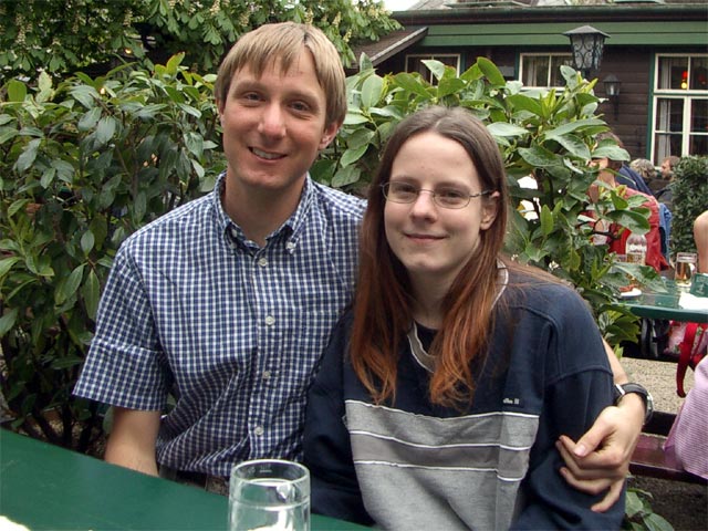 Ich und Daniela im Sch&uuml;bel-Auer