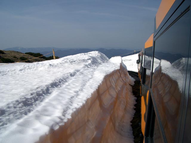 zwischen Baumgartner und Hochschneeberg