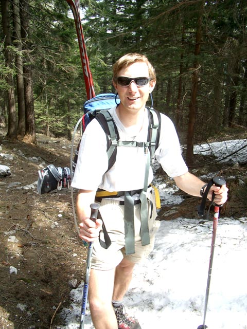 Ich unterhalb des n&ouml;rdlichen Grafensteigs