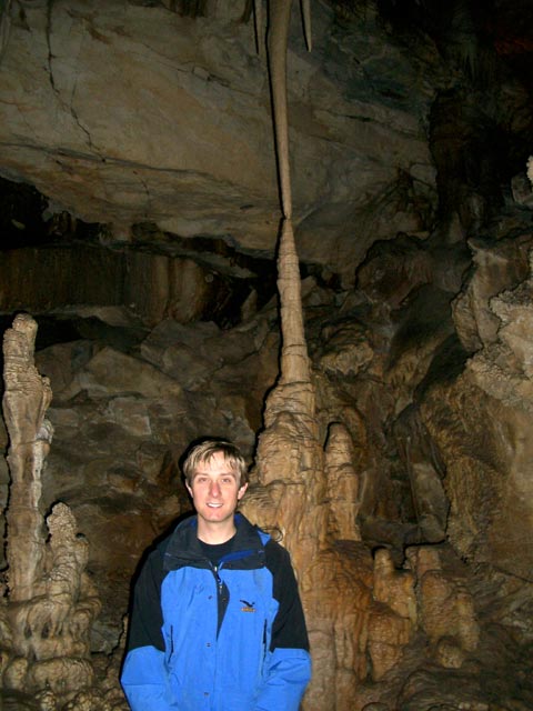 Ich in der Lehman Cave (9. Mai 2005)