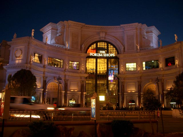 Forum Shops des Hotel Caesars Palace (11. Mai 2005)