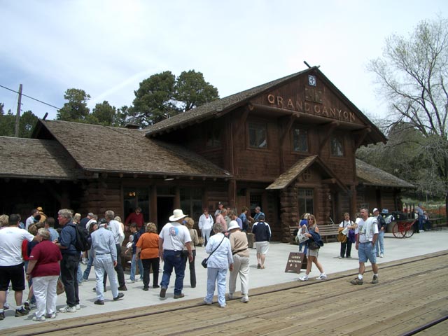 Grand Canyon Depot (14. Mai 2005)