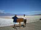 Papa und ich in Badwater (11. Mai 2005)