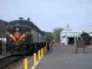 Zug der Grand Canyon Railway in Williams Depot (14. Mai 2005)