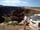 Ich am White Rim Jeep Trail (16. Mai 2005)