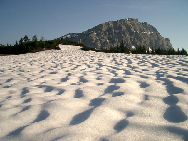 Brandstein vom Pfaffingboden aus (29. Mai)