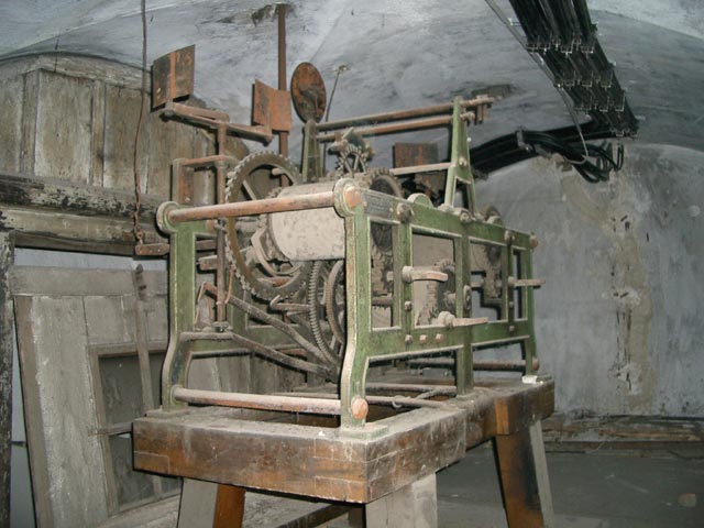 altes Uhrwerk von St. Leopold