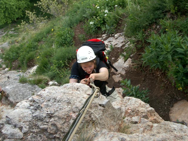 Frohnleitner Band: Yasmin vor der Schl&uuml;sselstelle