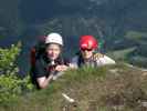 Yasmin und Daniela auf der Roten Wand