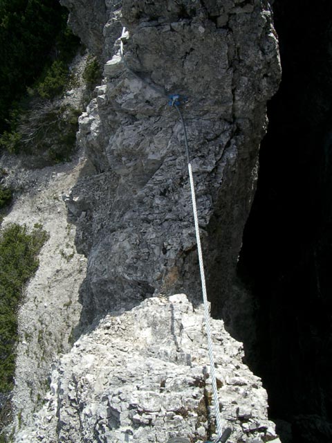 &Uuml;bungsklettersteig Klettergarten Erl Spitze (18. Juni)