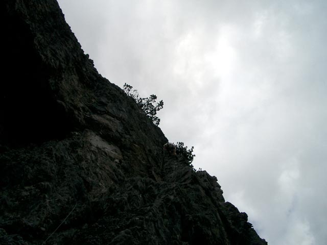 &Uuml;bungsklettersteig Klettergarten Erl Spitze: Ich (18. Juni)
