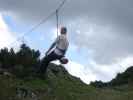 Erich am Flying Fox beim Solsteinhaus (18. Juni)