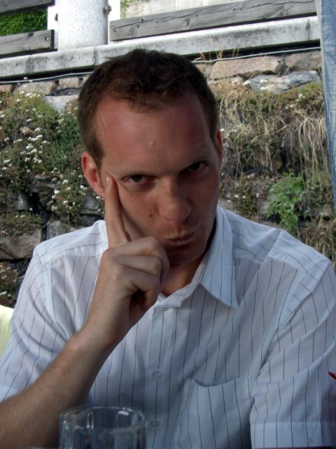 Daniel im 'La Cr&ecirc;perie'