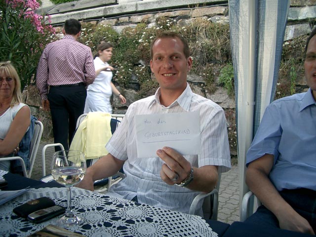 Daniel im 'La Cr&ecirc;perie'