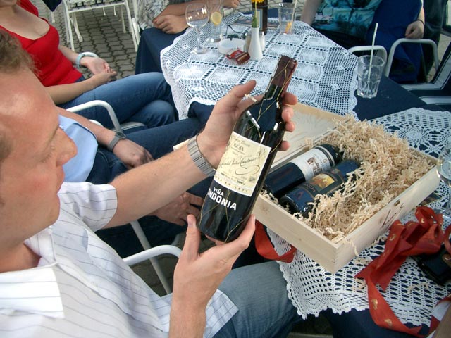 Daniel im 'La Cr&ecirc;perie'