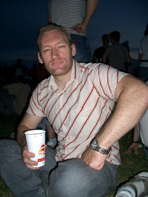 Erich bei der Krone-Festb&uuml;hne (25. Juni)