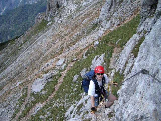 S&uuml;dwandklettersteig: Daniela (3. Juli)