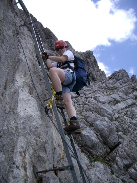 S&uuml;dwandklettersteig: Daniela (3. Juli)