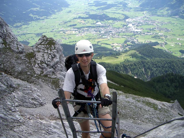 Südwandklettersteig: Ich (3. Juli)