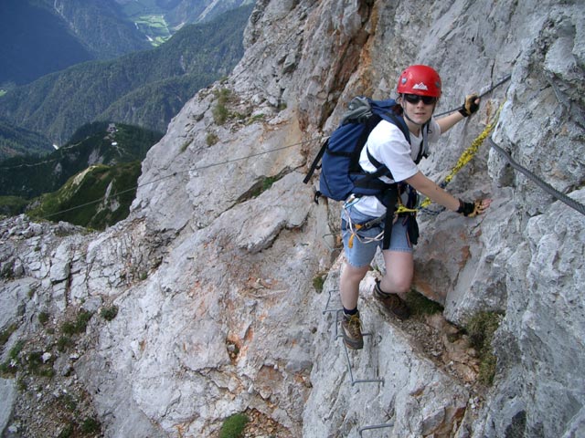 S&uuml;dwandklettersteig: Daniela (3. Juli)