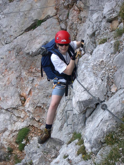 S&uuml;dwandklettersteig: Daniela (3. Juli)