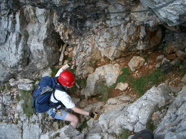 Südwandklettersteig: Daniela (3. Juli)