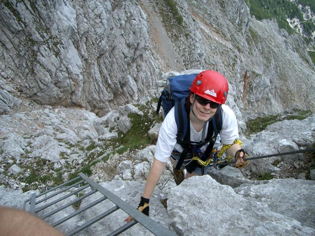S&uuml;dwandklettersteig: Daniela (3. Juli)