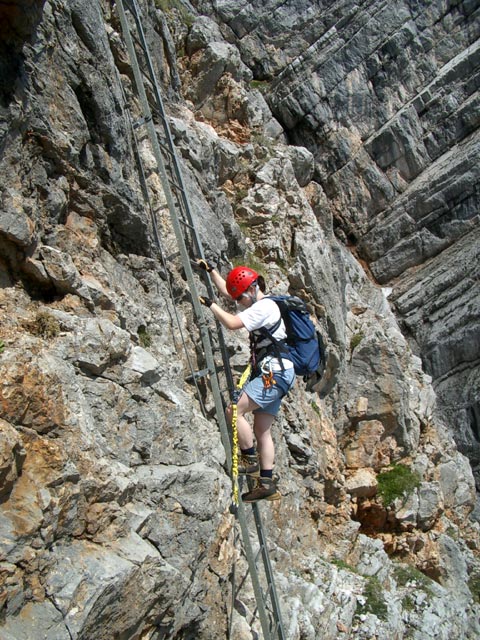S&uuml;dwandklettersteig: Daniela (3. Juli)