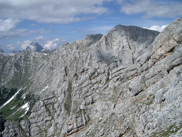 Achselhorn vom Persailhorn aus (3. Juli)