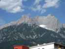 Persailhorn, Mitterhorn und Breithorn von Saalfelden aus (4. Juli)