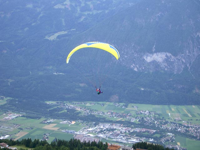 Daniela und Gerhard &uuml;ber dem Zettersfeld (10. Juli)