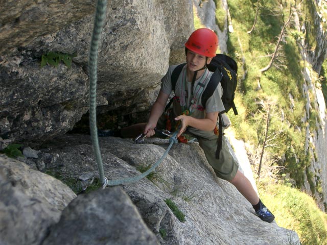 'Spigolo De Infanti': Matthias in der 3. Seill&auml;nge (13. Juli)