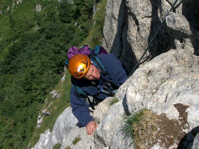 'Spigolo De Infanti': Erich in der 3. Seill&auml;nge (13. Juli)