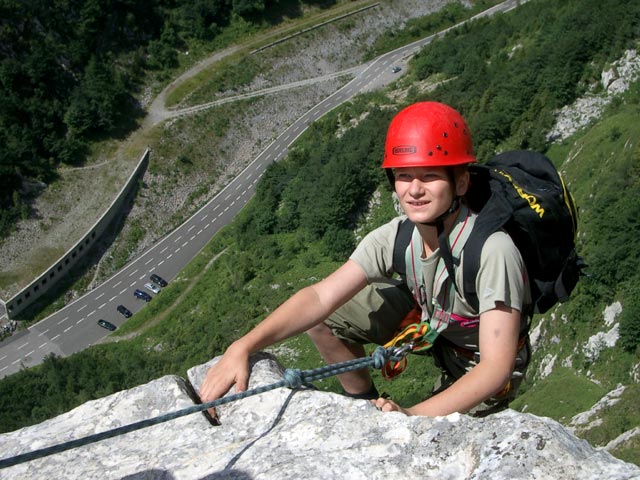 'Spigolo De Infanti': Matthias in der 5. Seill&auml;nge (13. Juli)