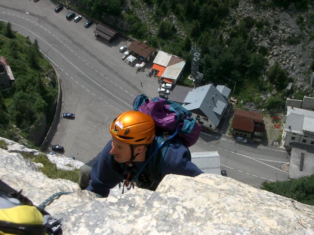 'Spigolo De Infanti': Erich in der 6. Seill&auml;nge (13. Juli)