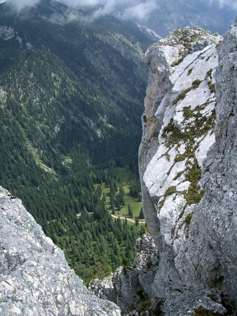 Nordabbruch des Hochtausings