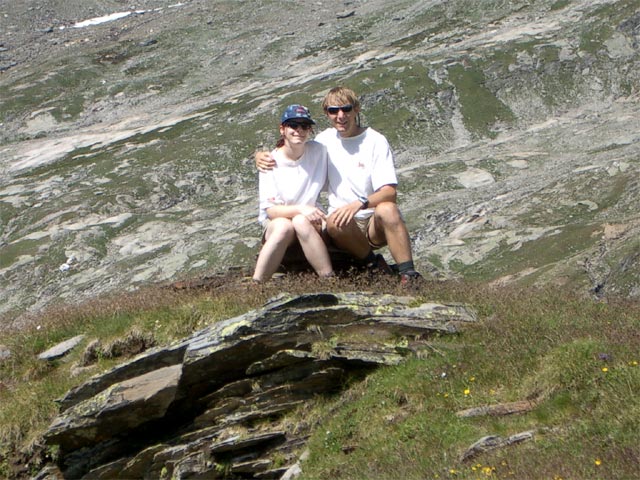 Daniela und ich am Furtschaglkopf, 2.604 m (28. Juli)