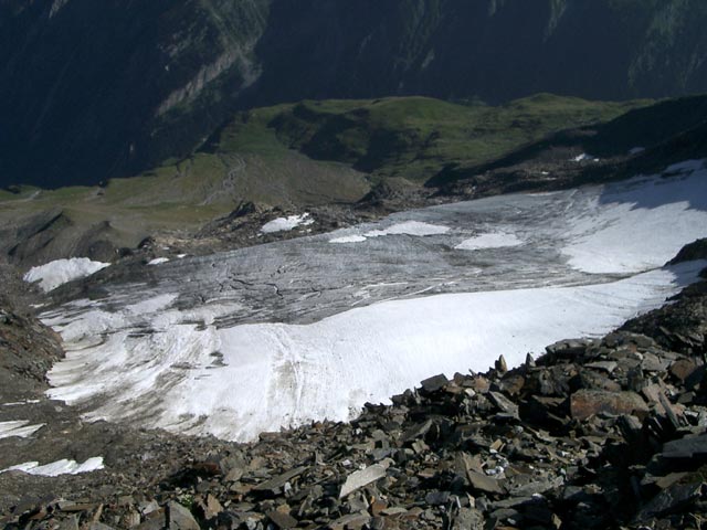 Sch&ouml;nbichler Kees vom Sch&ouml;nbichler Horn aus (29. Juli)