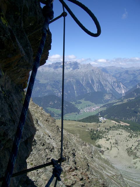 Nauders vom Goldweg aus