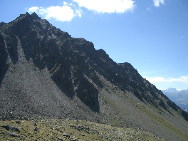 Bergkastelspitze vom 'Beim Stein' aus