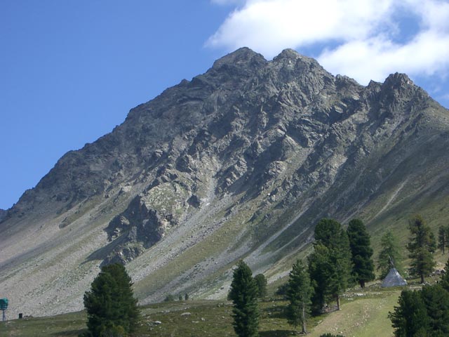 Bergkastelspitze vom Klasjunger K&ouml;pfle aus