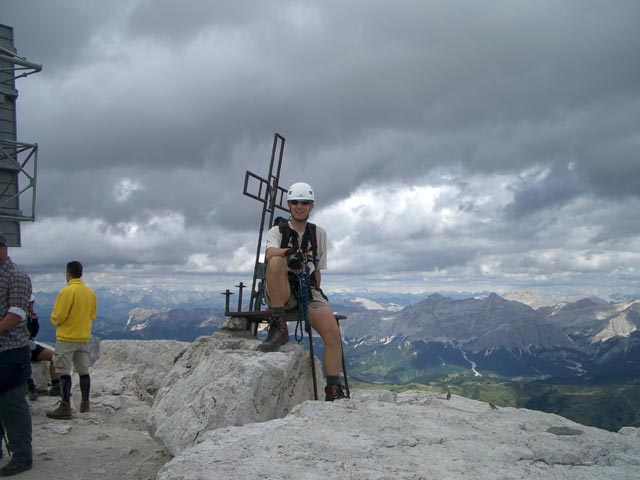 Ich am Piz Boe, 3.152 m