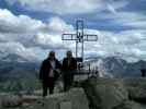 Axel und ich am Piz Boe, 3.152 m