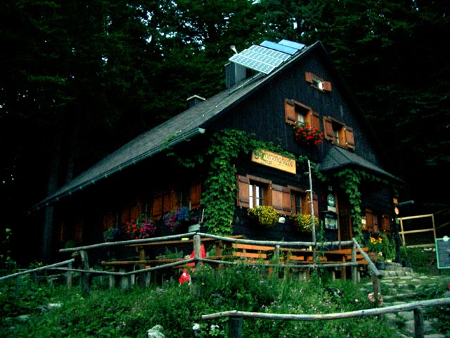 Grimminghütte, 966 m (9. Aug.)